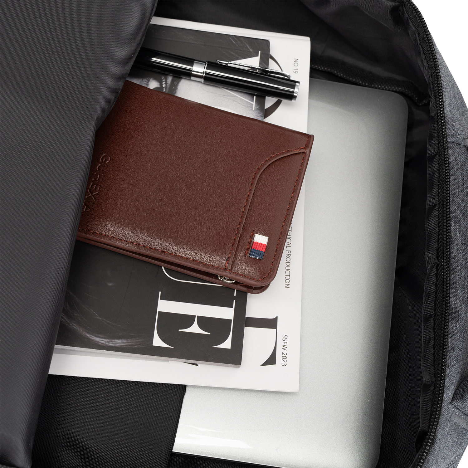 RejuVe® Heather Lite Executive Business Backpack 4