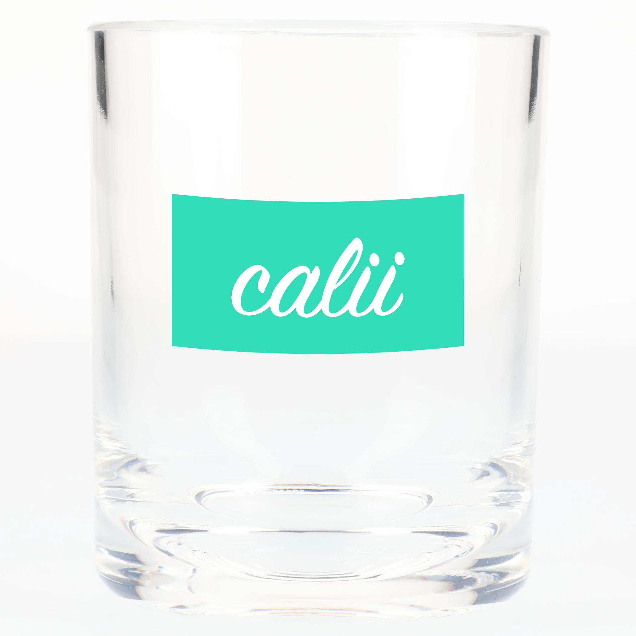 12 oz SiliPint Crystal Clear Silicone Rocks Glass 1
