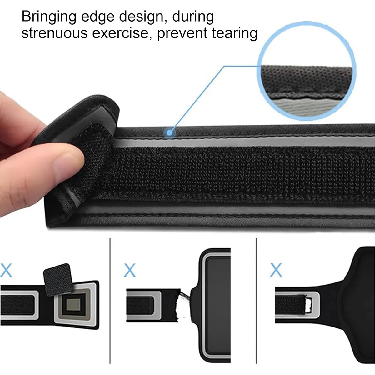 Waterproof Running Phone Armbands Gift With Adjustable Strap 6