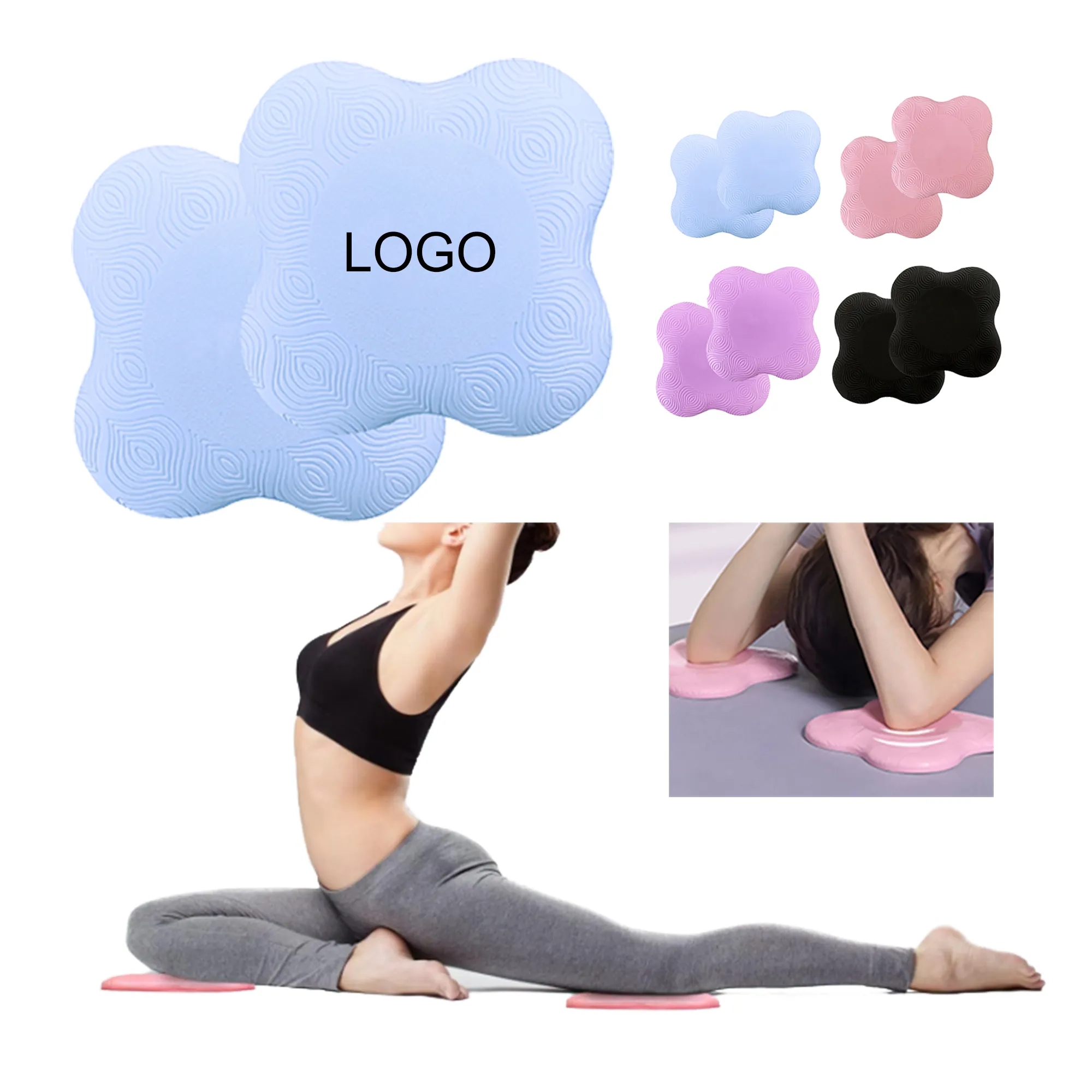 TPE Yoga Knee Elbow Support Balance Pad 2