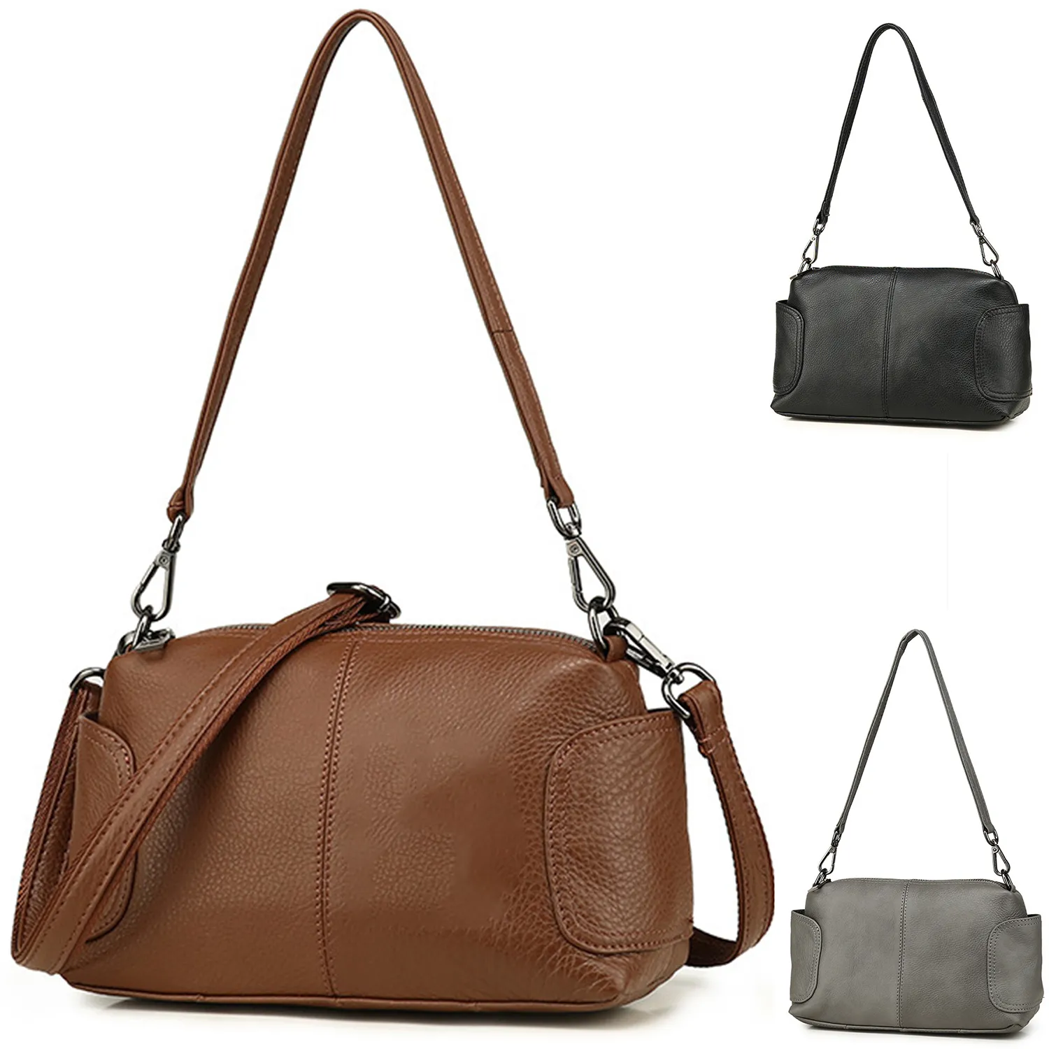 Women's Vintage Leather Purses and Handbags 6