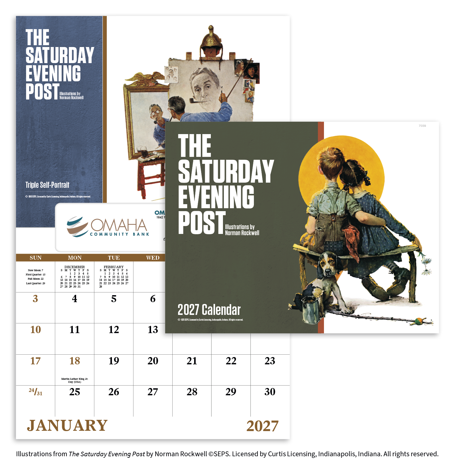 Good Value™ The Saturday Evening Post - Window Calendar 24