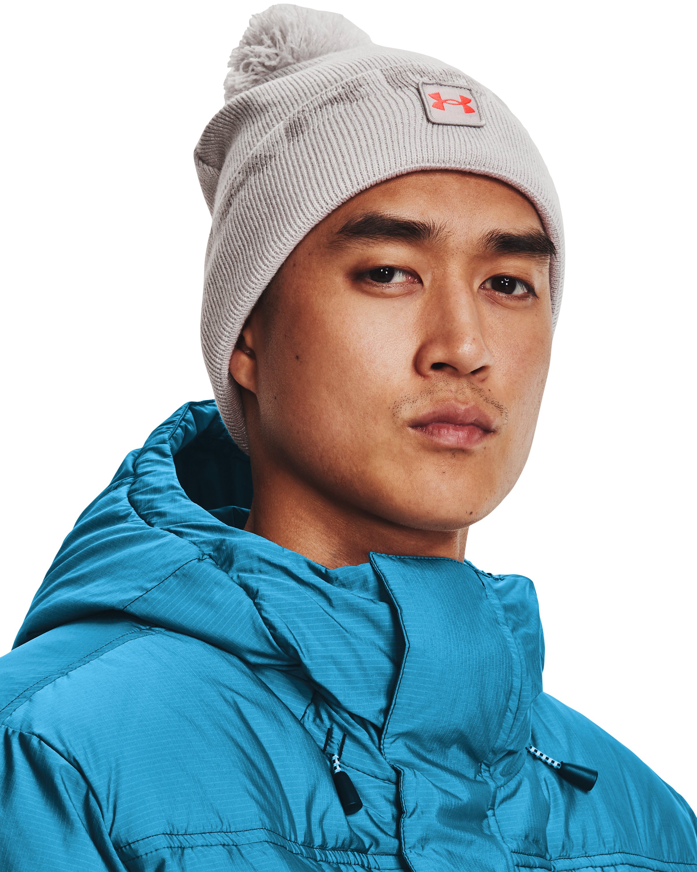 Men's UA Halftime Fleece Pom Beanie  4