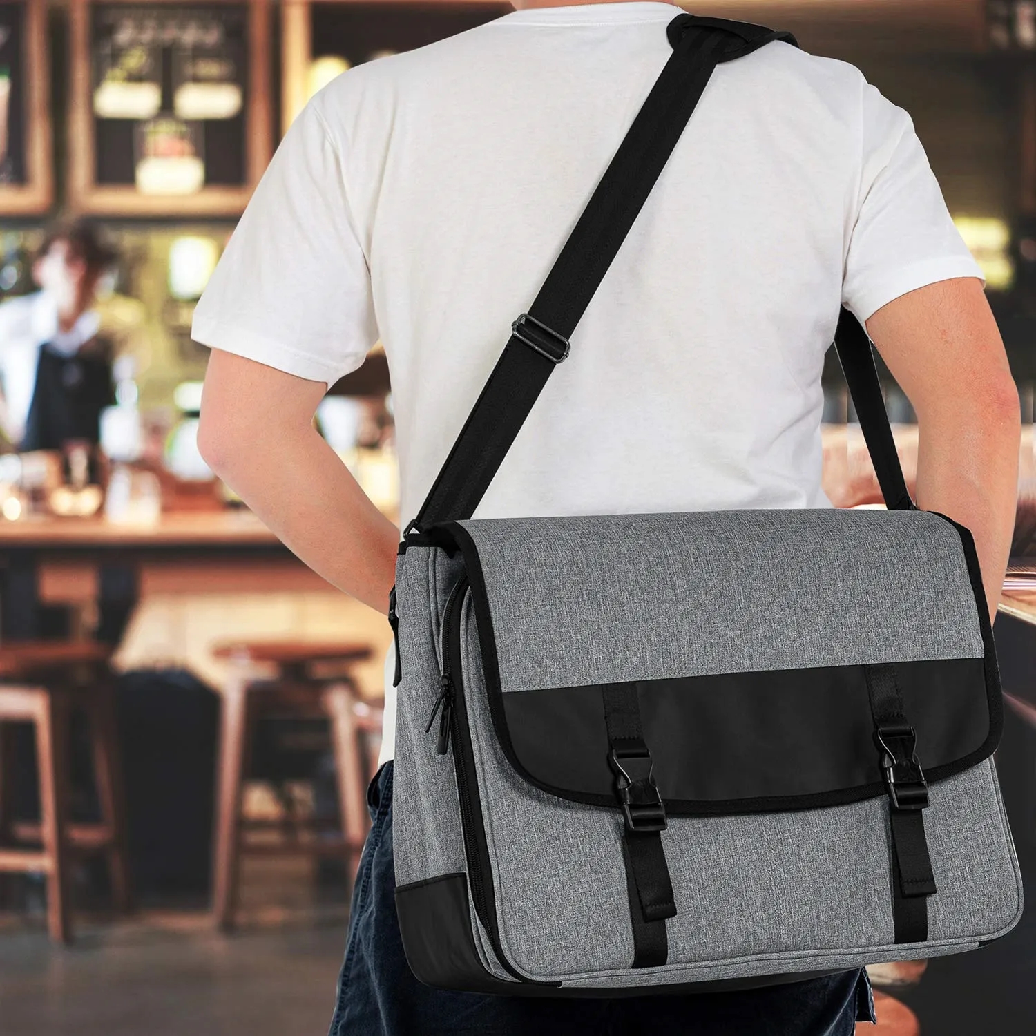 Bartender Kit Travel Bag with Padded Compartments 8