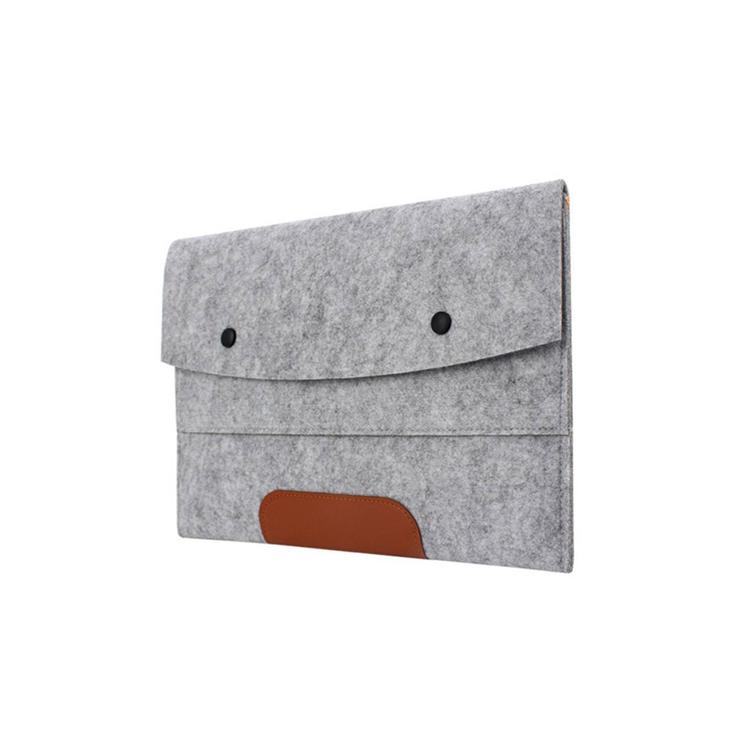 Clamshell Felt Laptop Sleeve 6