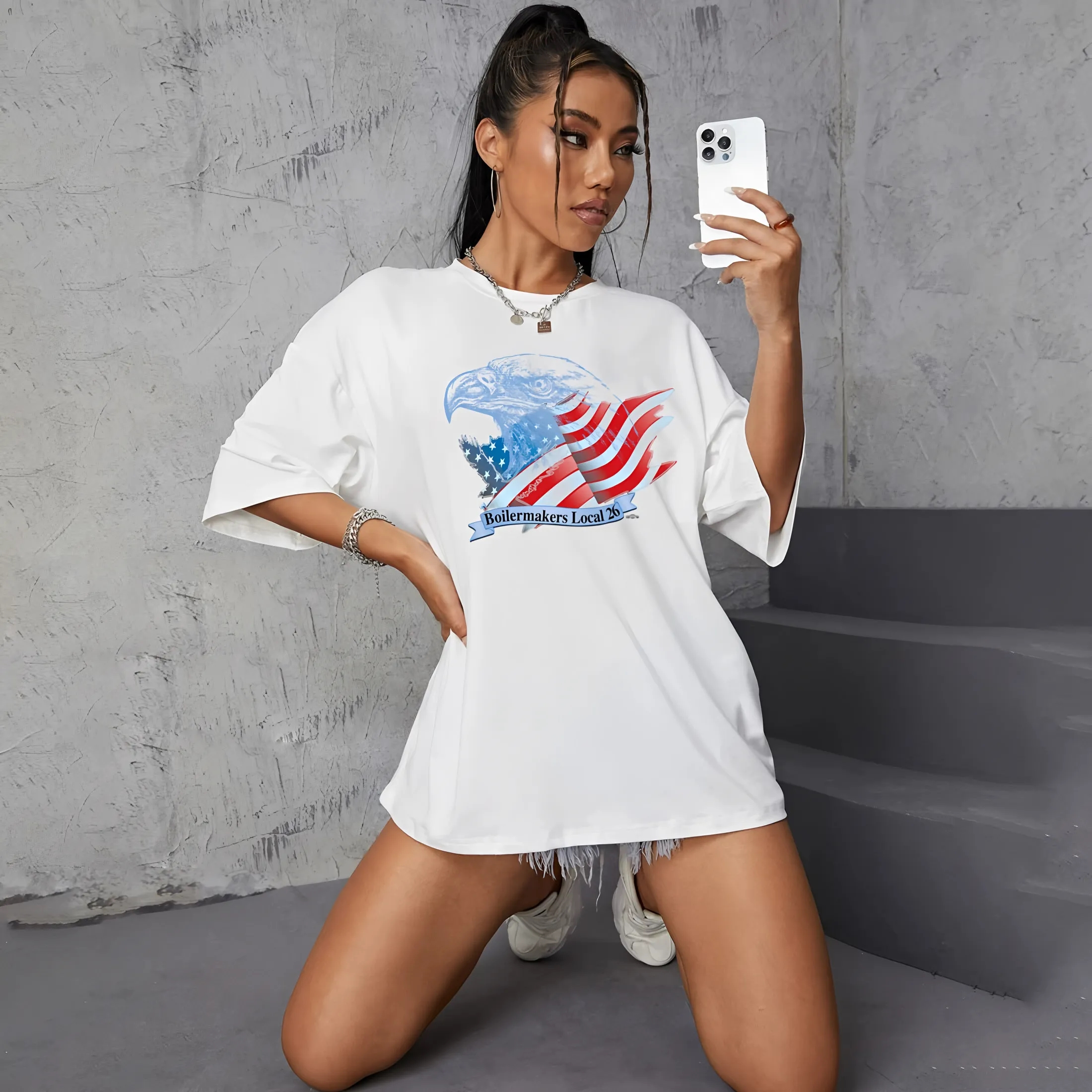 Bulk Custom Logo 160g Cotton Mens T-Shirts Black White Wholesale Plain Tees 1