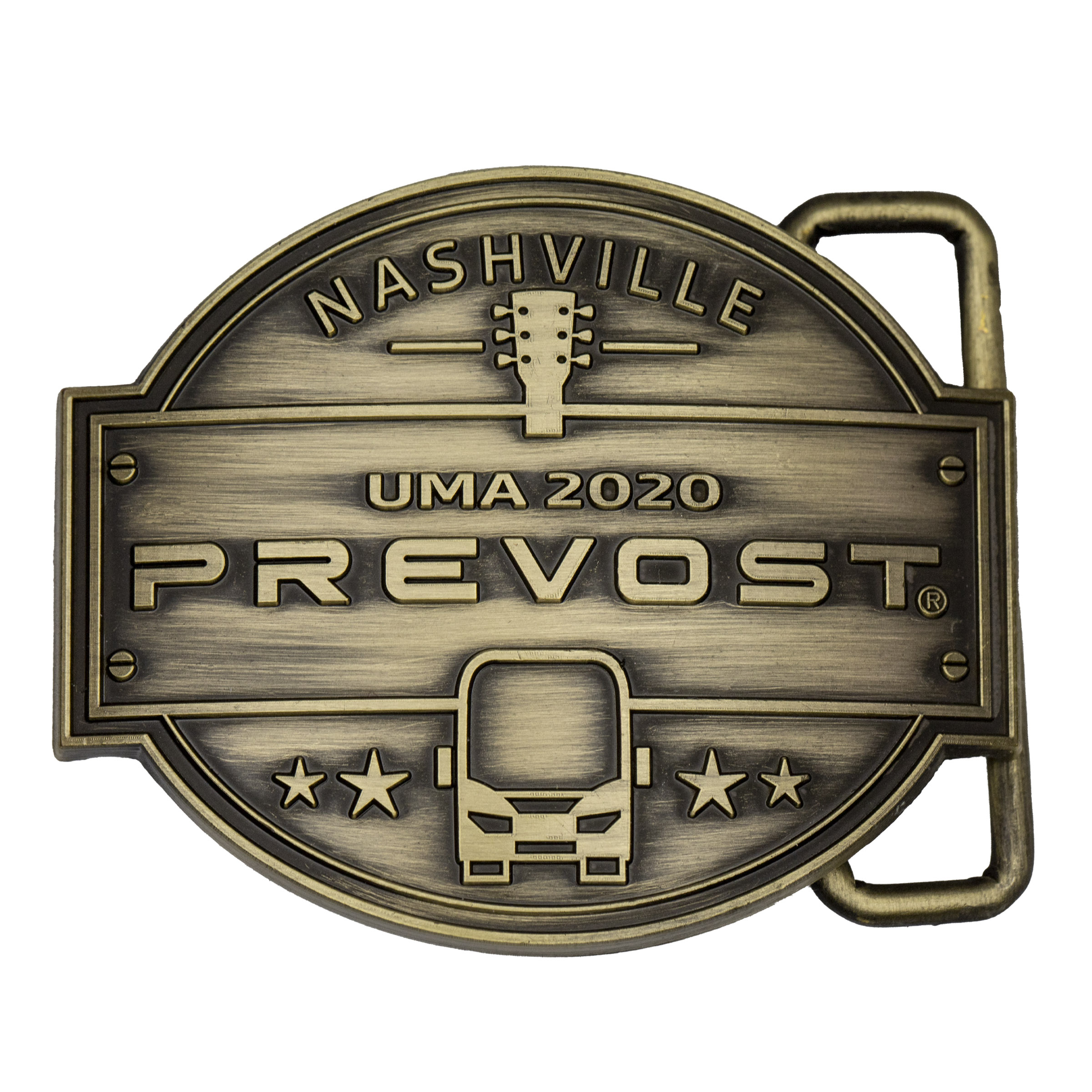 Custom Die Cast Belt Buckles (3") 3