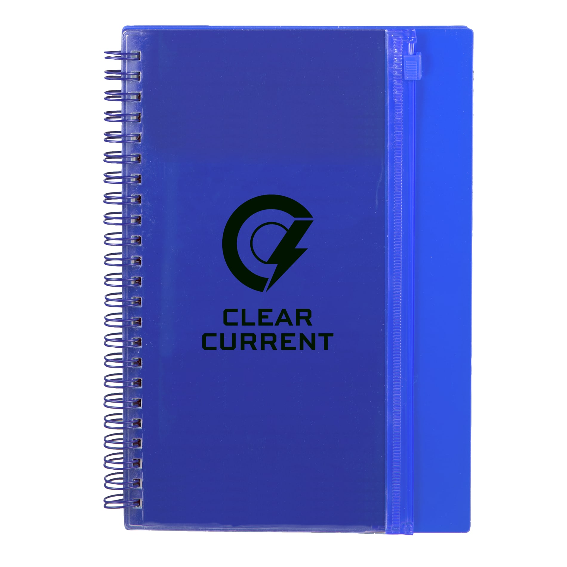 5.5" x 8.5" Spiral Notebook with Clear Pocket 106