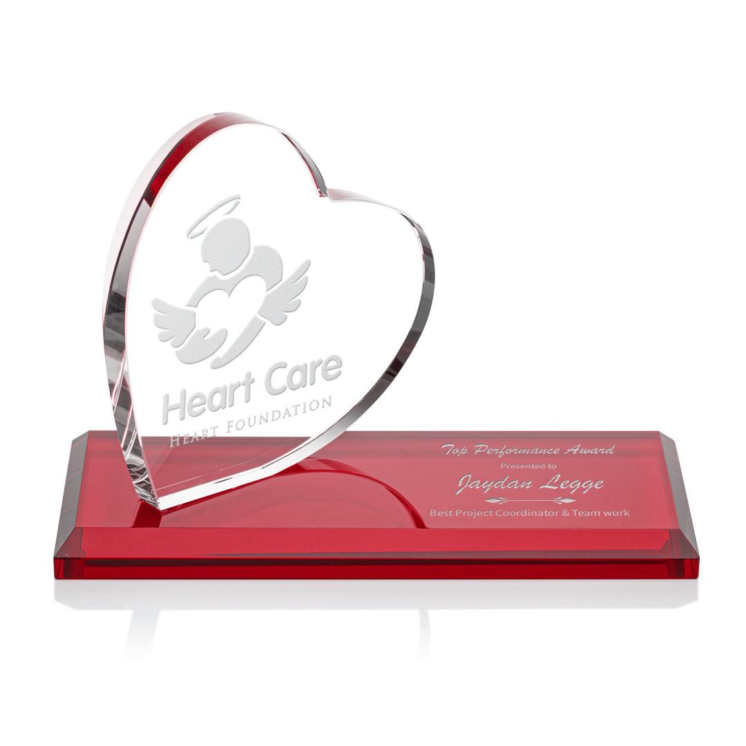Northam Heart Award - Deep Etch 6