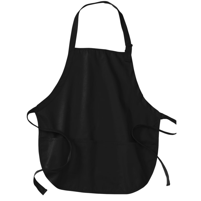 Port Authority Medium-Length Apron With Pouch Pockets. 11