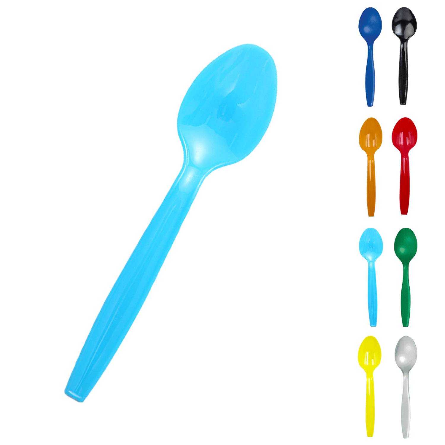 20 PCS Disposable Plastic Spoon 5