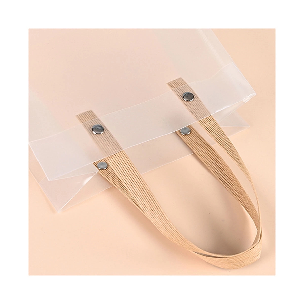 Frosted Plastic Gift Bags 5