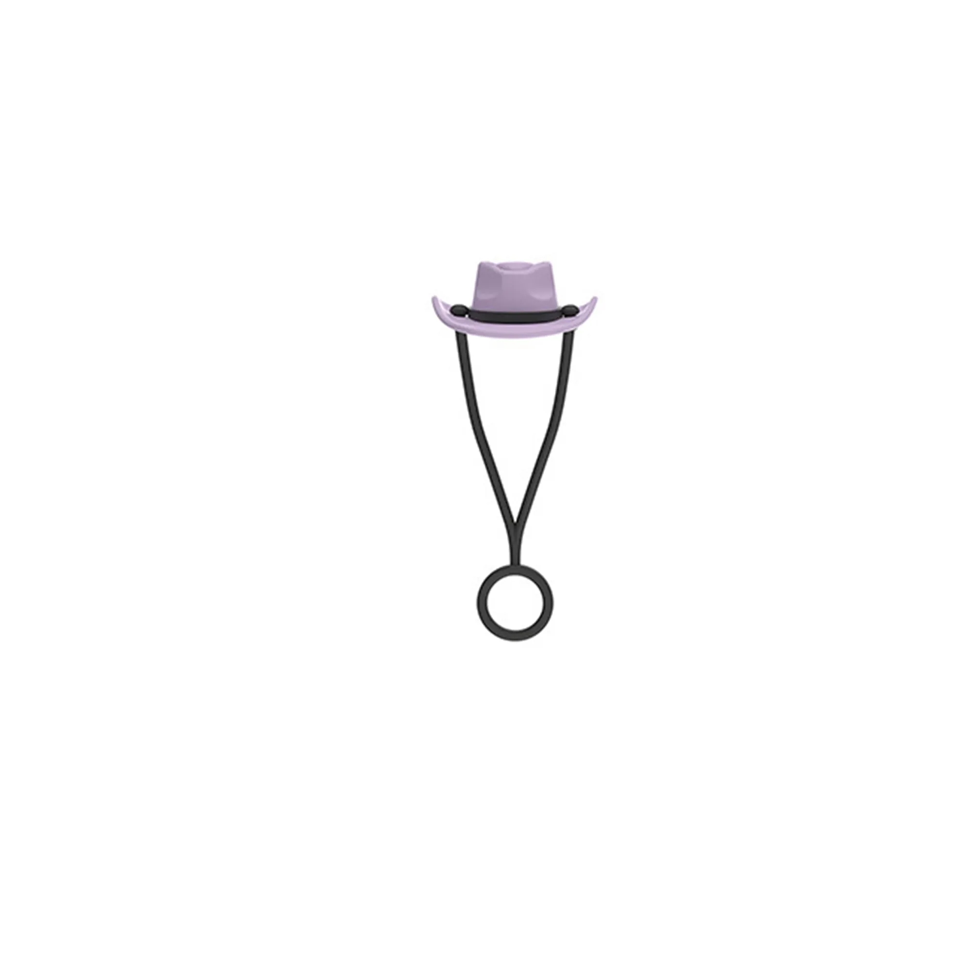 Silicone Cowboy Hat Reusable Straw Tip Cover 11