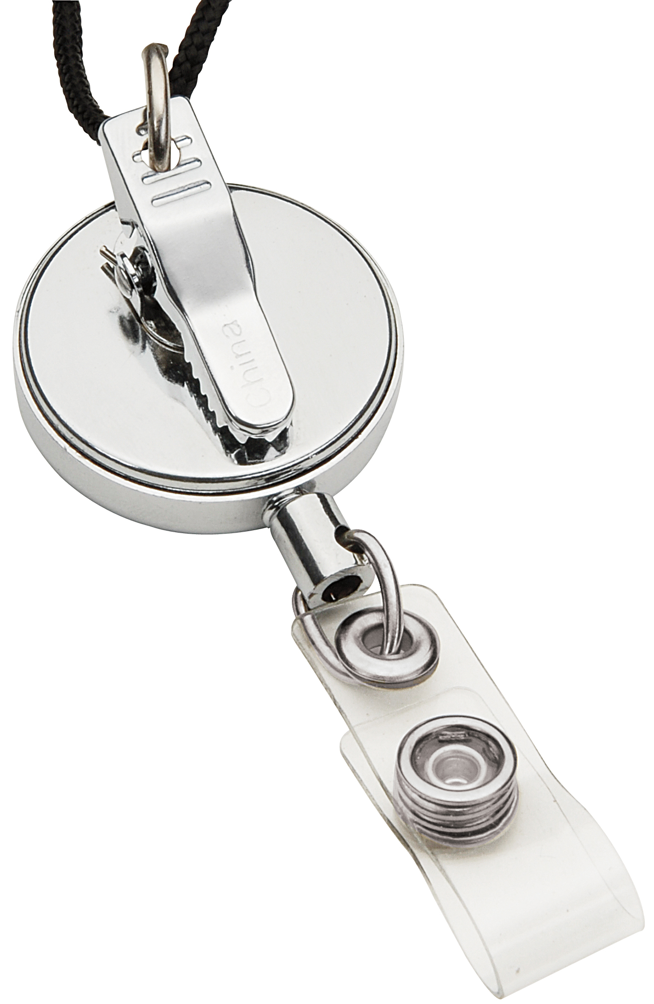 Dual Function Metal Badge Holder 1