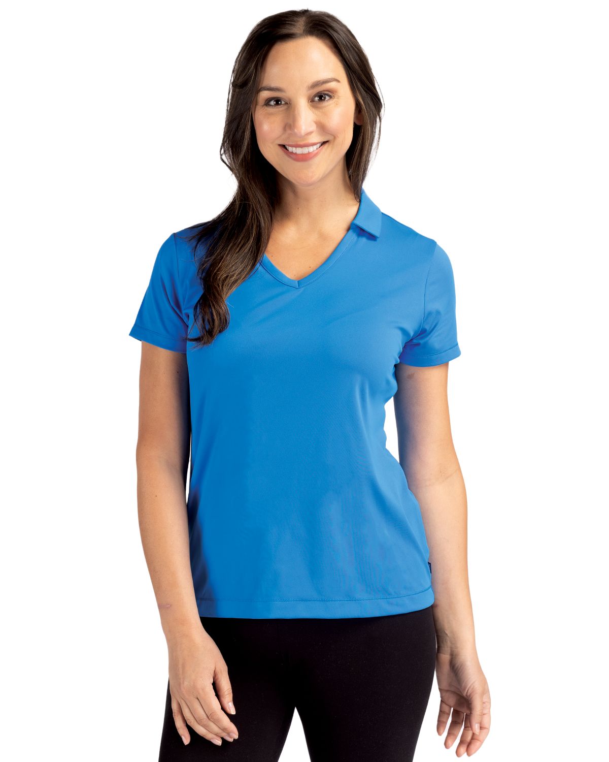 Daybreak Eco Recycled Womens V-neck Polo