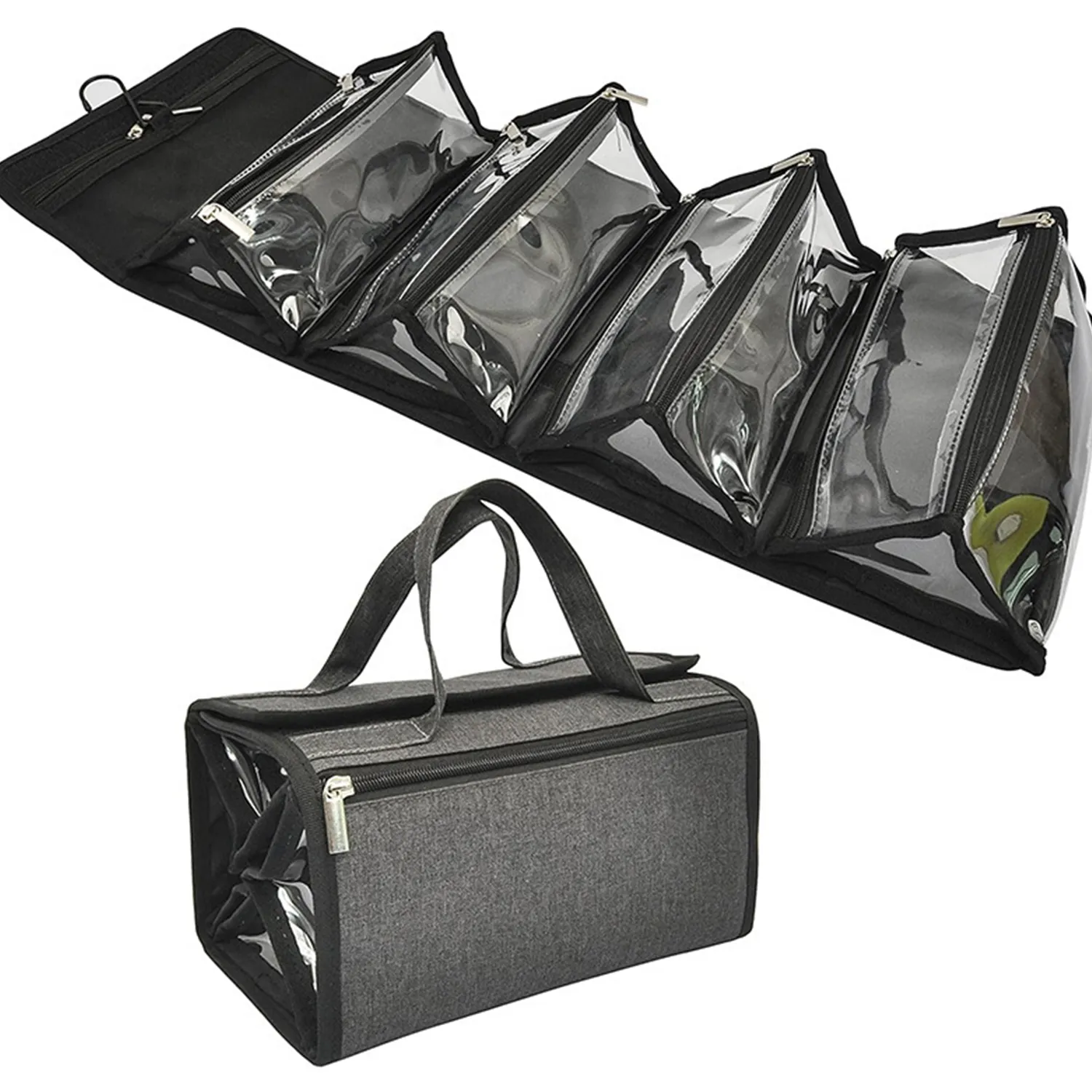Large Capacity Portable Hanging Travel Toiletry Bag 4