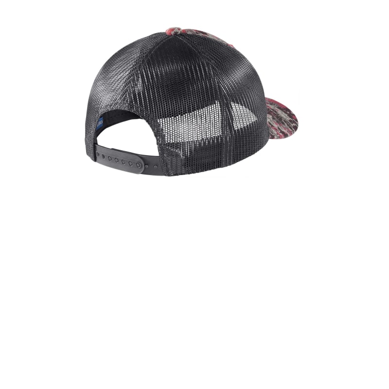 Port Authority Digi Camo Snapback Trucker Cap 6