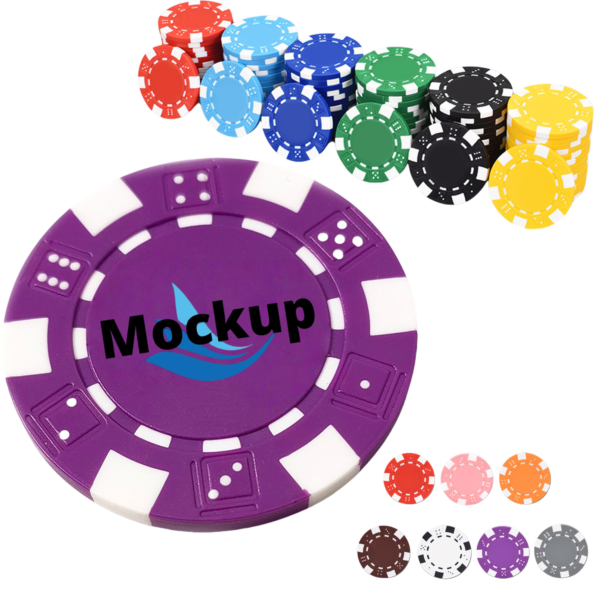 ABS Party Game Round Poker Chip 2