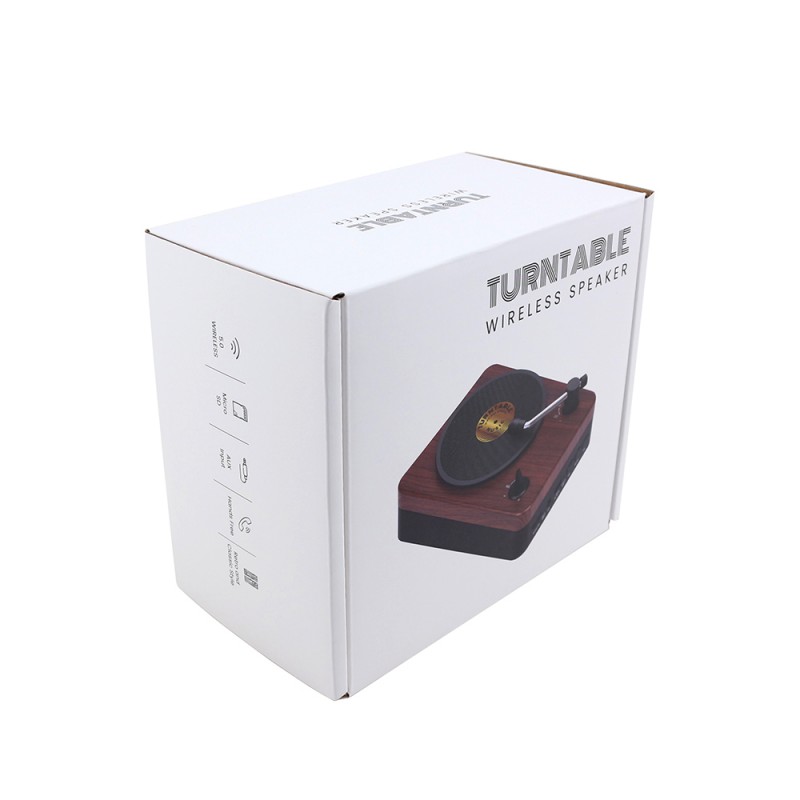 Turntable Wireless Speaker with Custom Record Envelope 13
