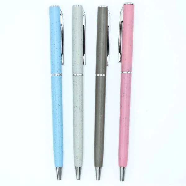Slim Wheat Straw Ballpoint Pen 3