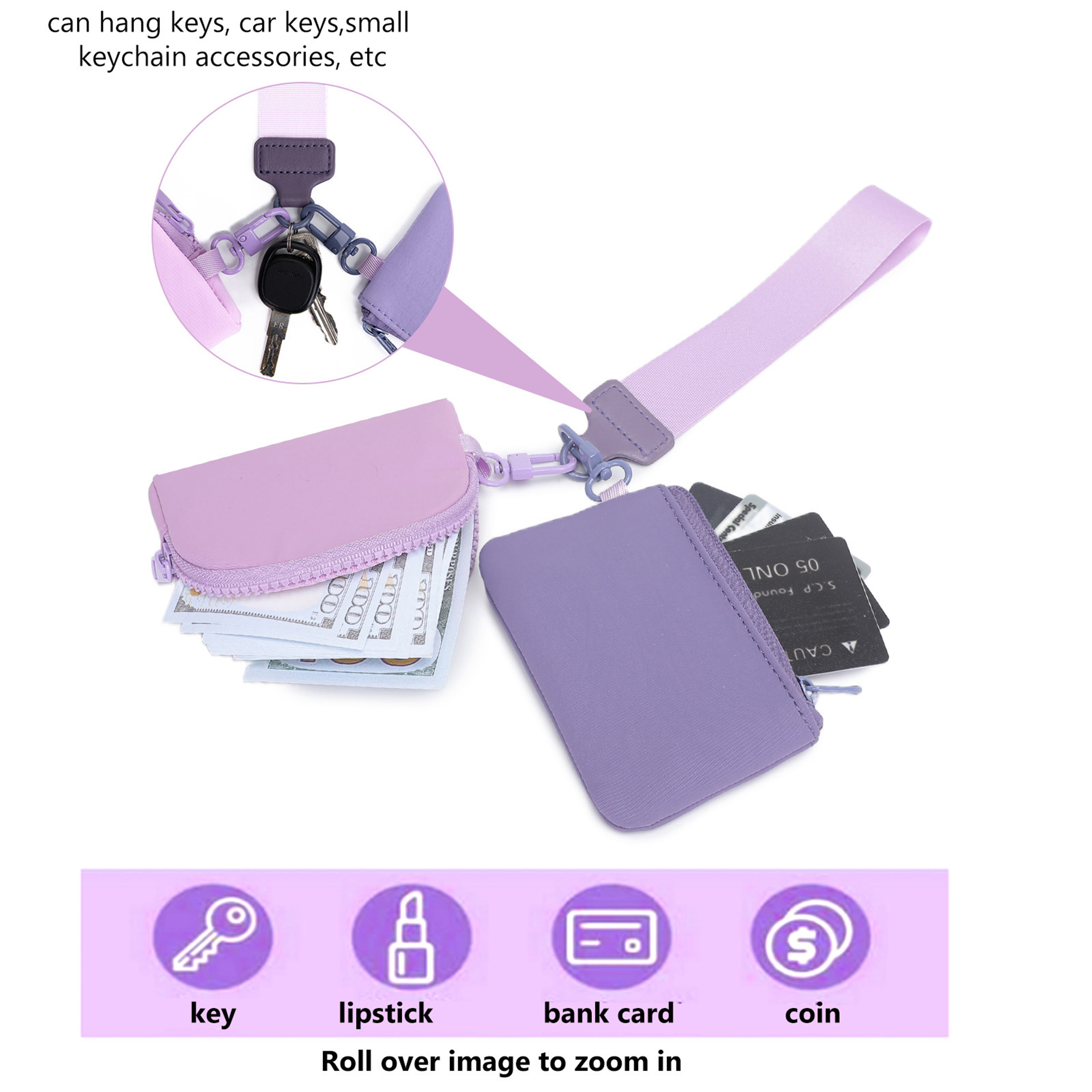 Nylon Mini Nylon Wrist Bag ?C Perfect For Essentials On The Go 4