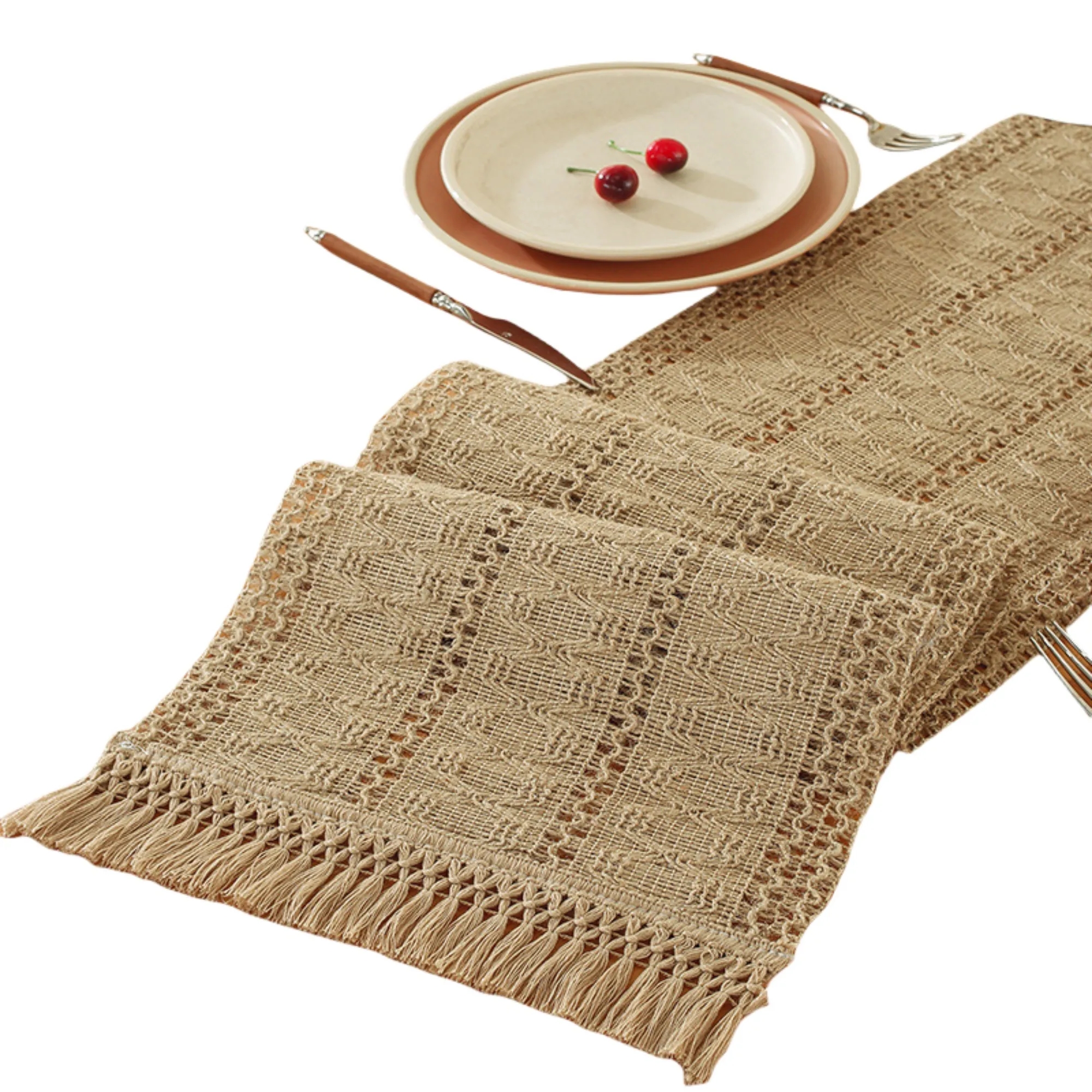 Decorative Tassel Table Ornament & Festive Flag 4