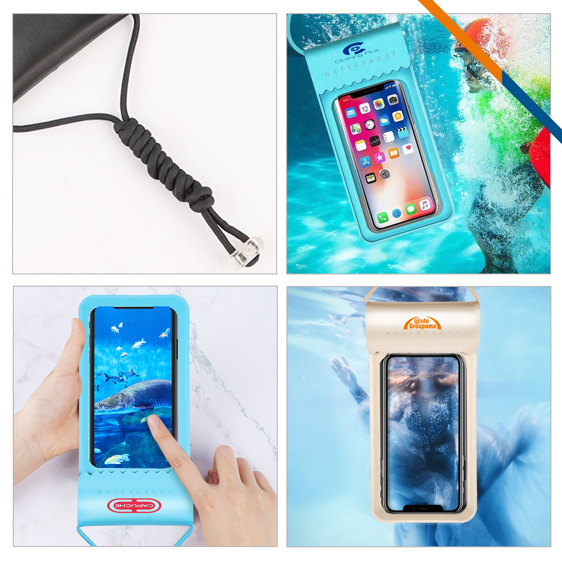 Kugy Waterproof Phone Pouch 11