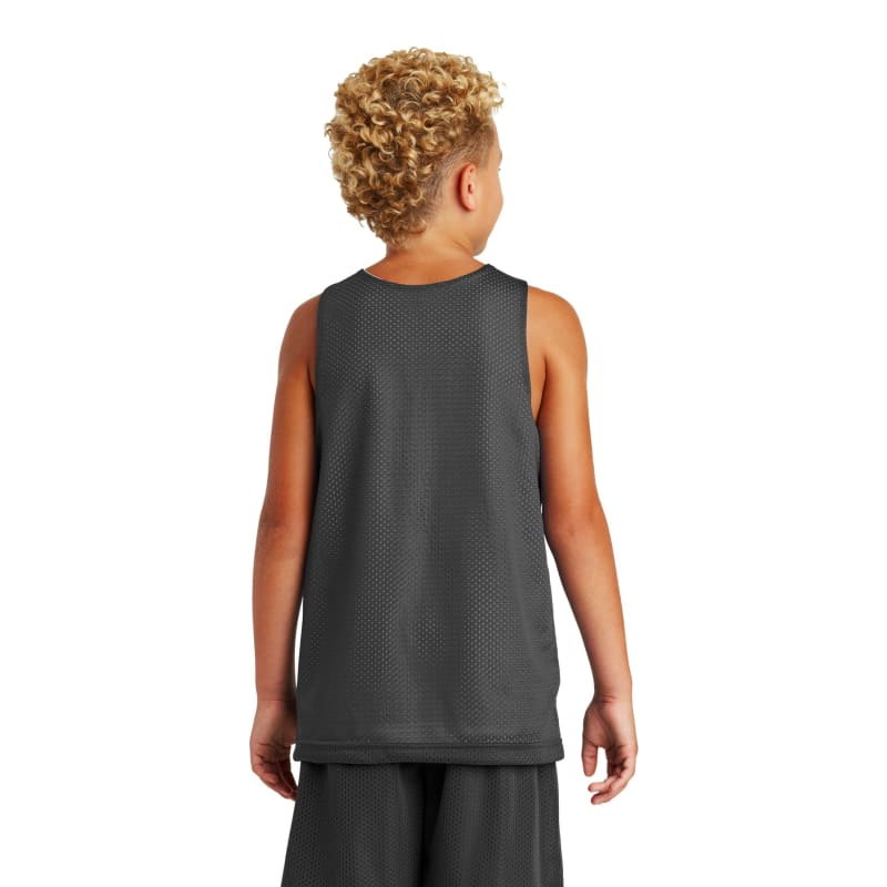 Sport-Tek Youth PosiCharge Classic Mesh Reversible Tank. 2