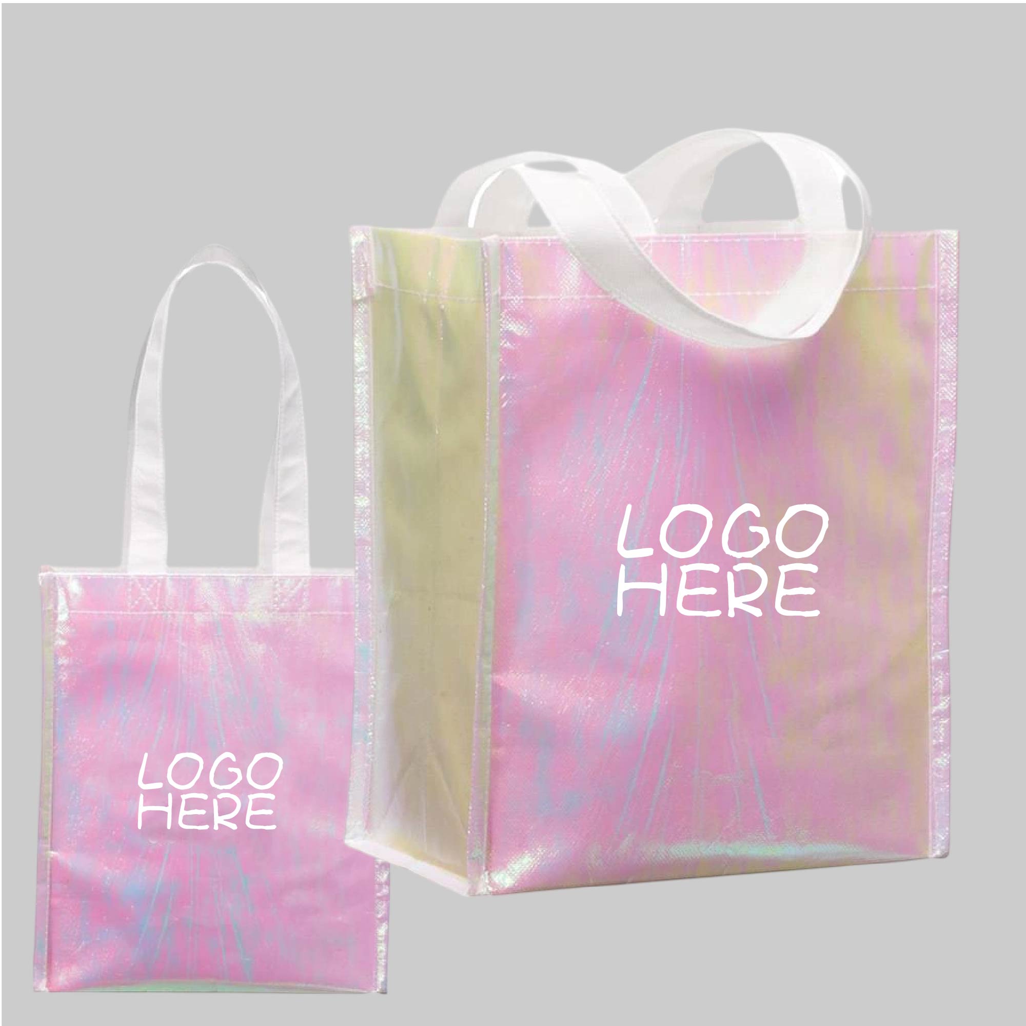 Iridescent Durable Shopping Tote 1