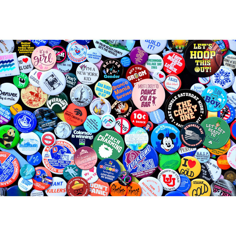 2.5 Inch Round Wearable Clothing Magnet Buttons 2