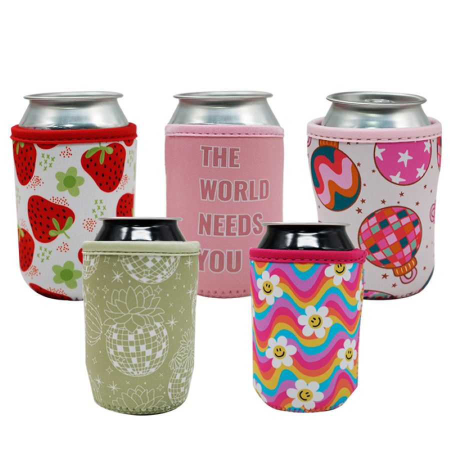 Can Cooler, custom koozie with logo imprint 1