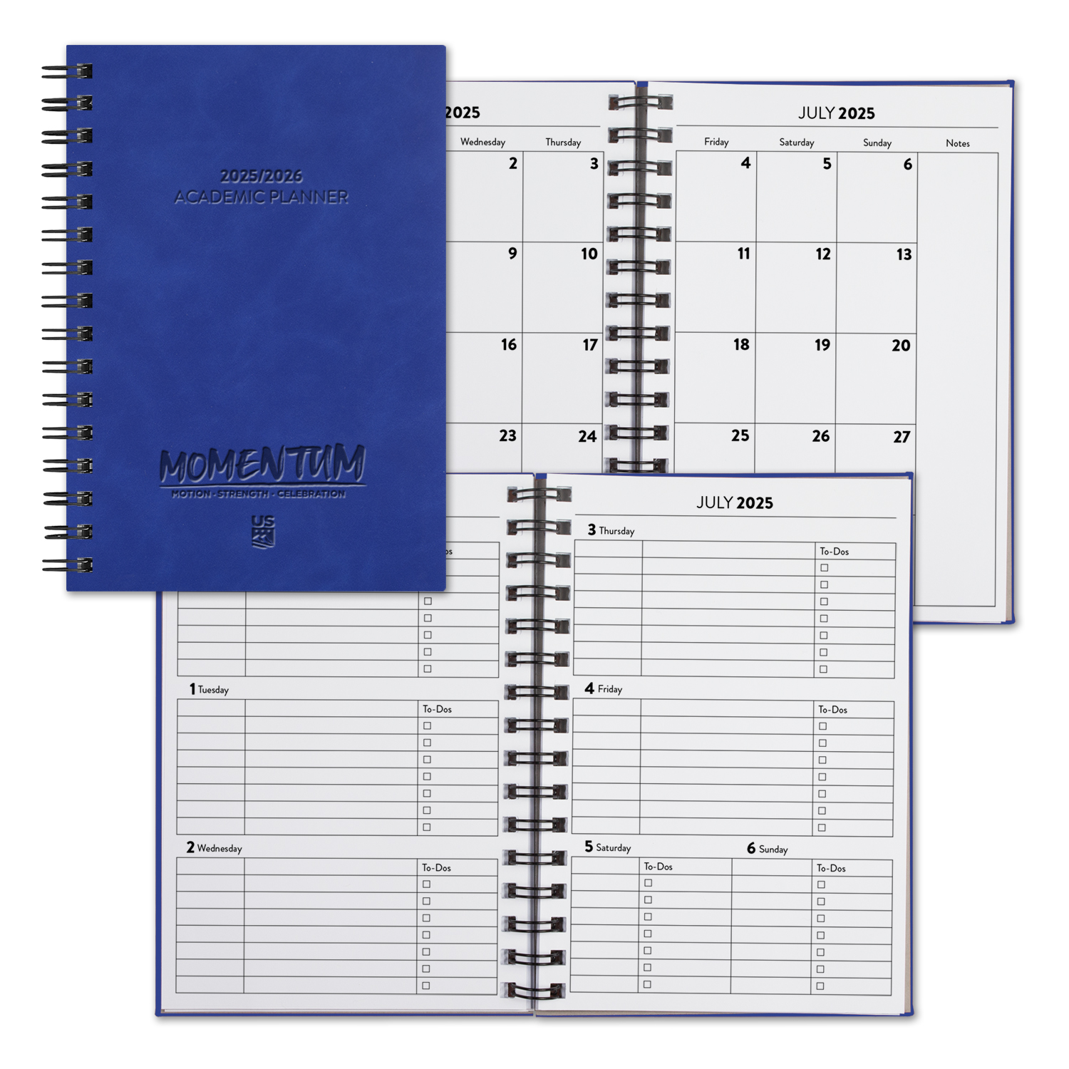Castelli WireO Chia Medio White Academic Planner