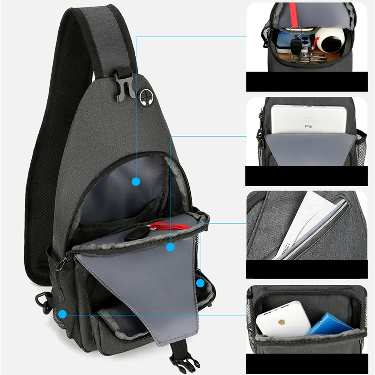 Waterproof Sling Backpack 4
