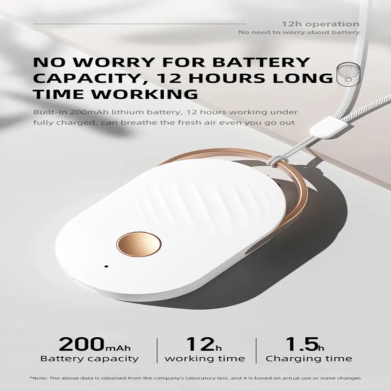 Mini Personal Wearable Negative Ion Air Purifier 2