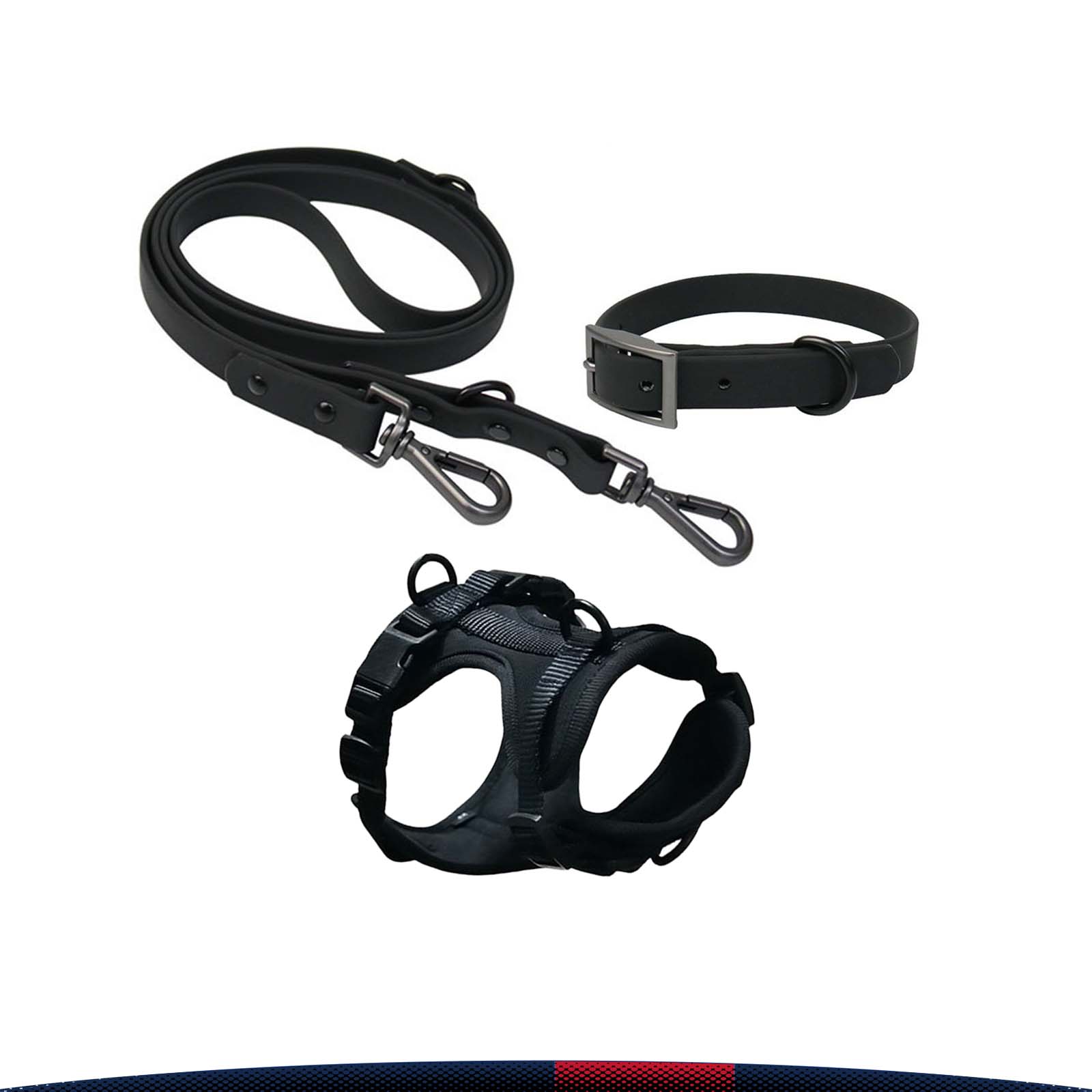 Waterproof Dog Collar Set 3