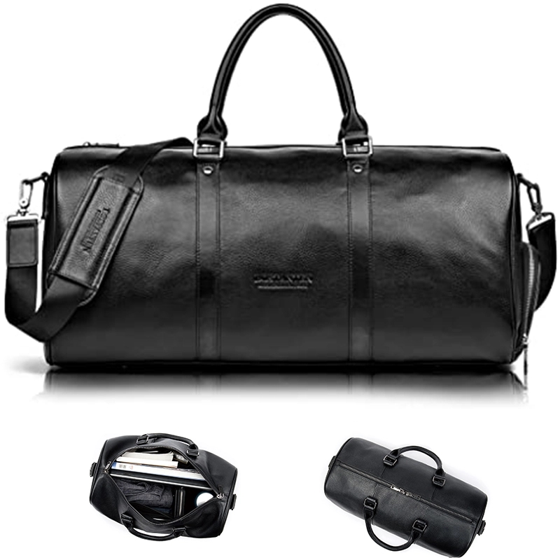 Genuine Leather Travel Duffle Bag 2