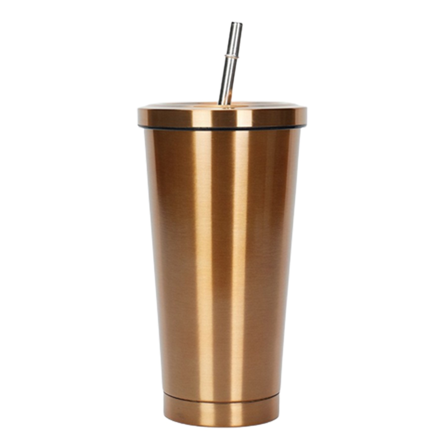 16.9Oz Vacuum Insulated Stainless Steel Tumbler W/ Lid And S 10