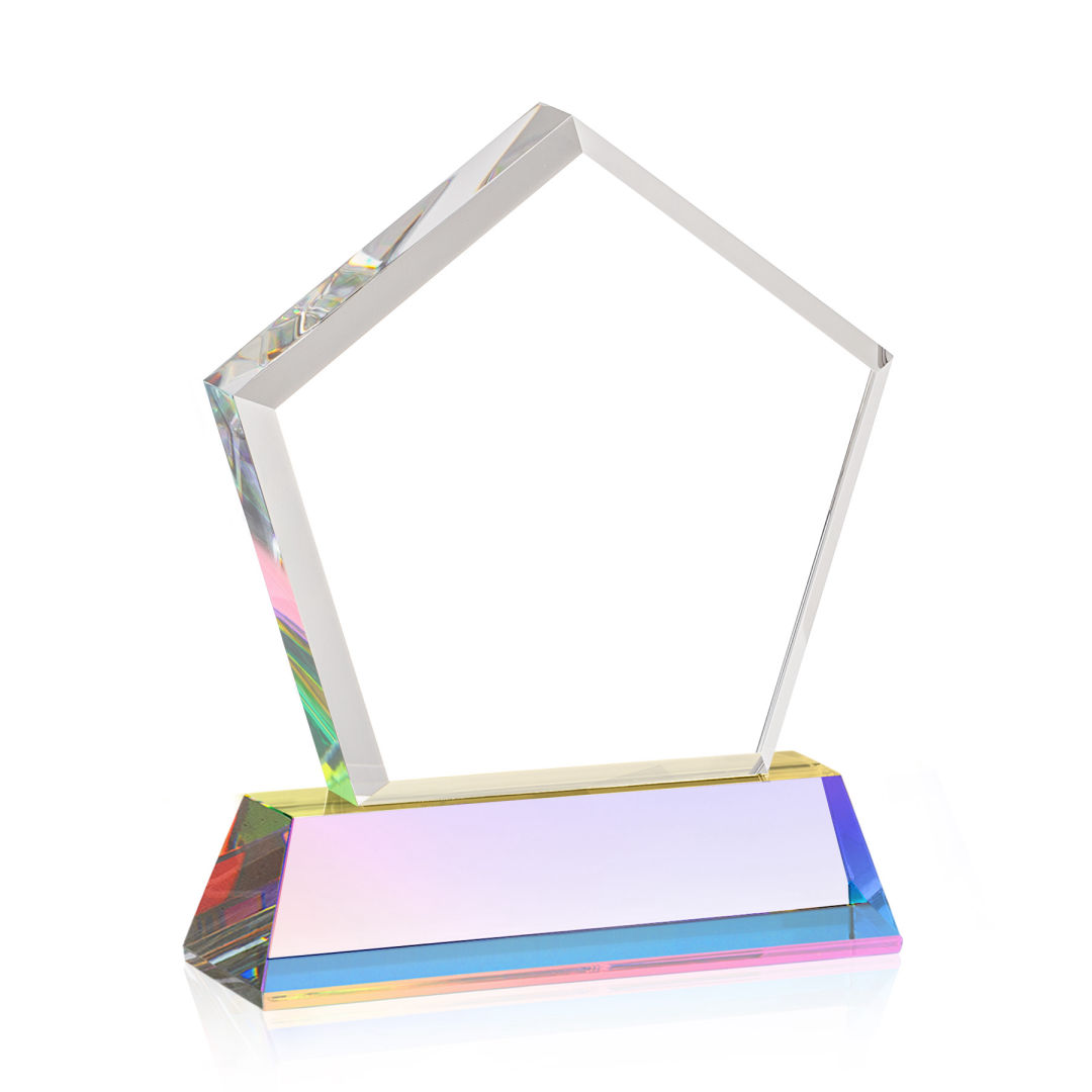 Genosee VividPrint™ Award on Base - Prismatic 15