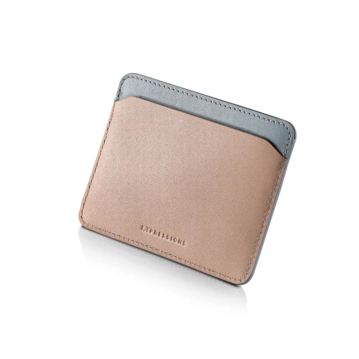 SHEAFFER® Executive Gift Set 100 9376 Blue and Pink Pearlised Gradient Ballpoint Pen with Genuine Leather Card Holder 5