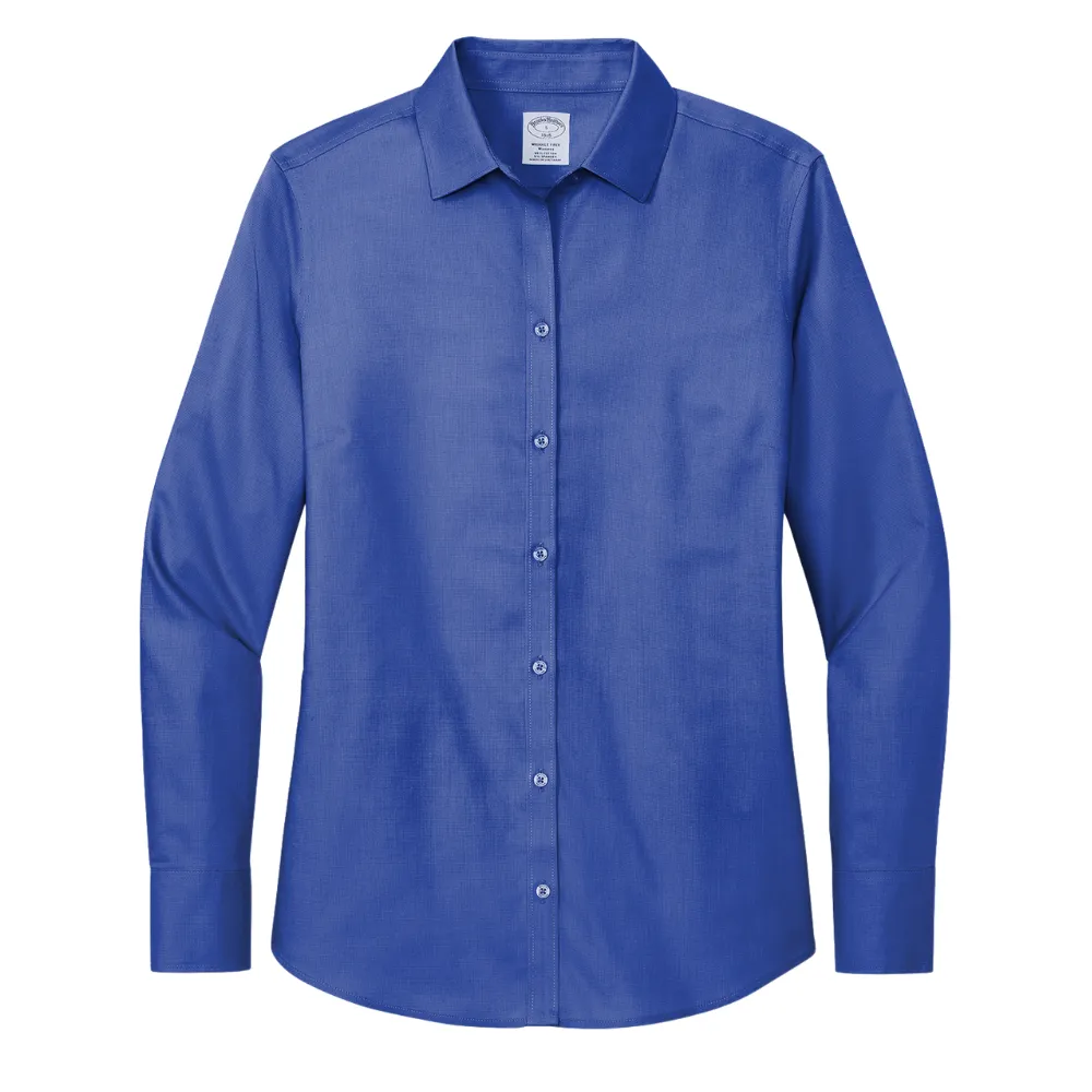 Brooks Brothers(R) Women's Wrinkle-Free Stretch Nailhead Shirt 4