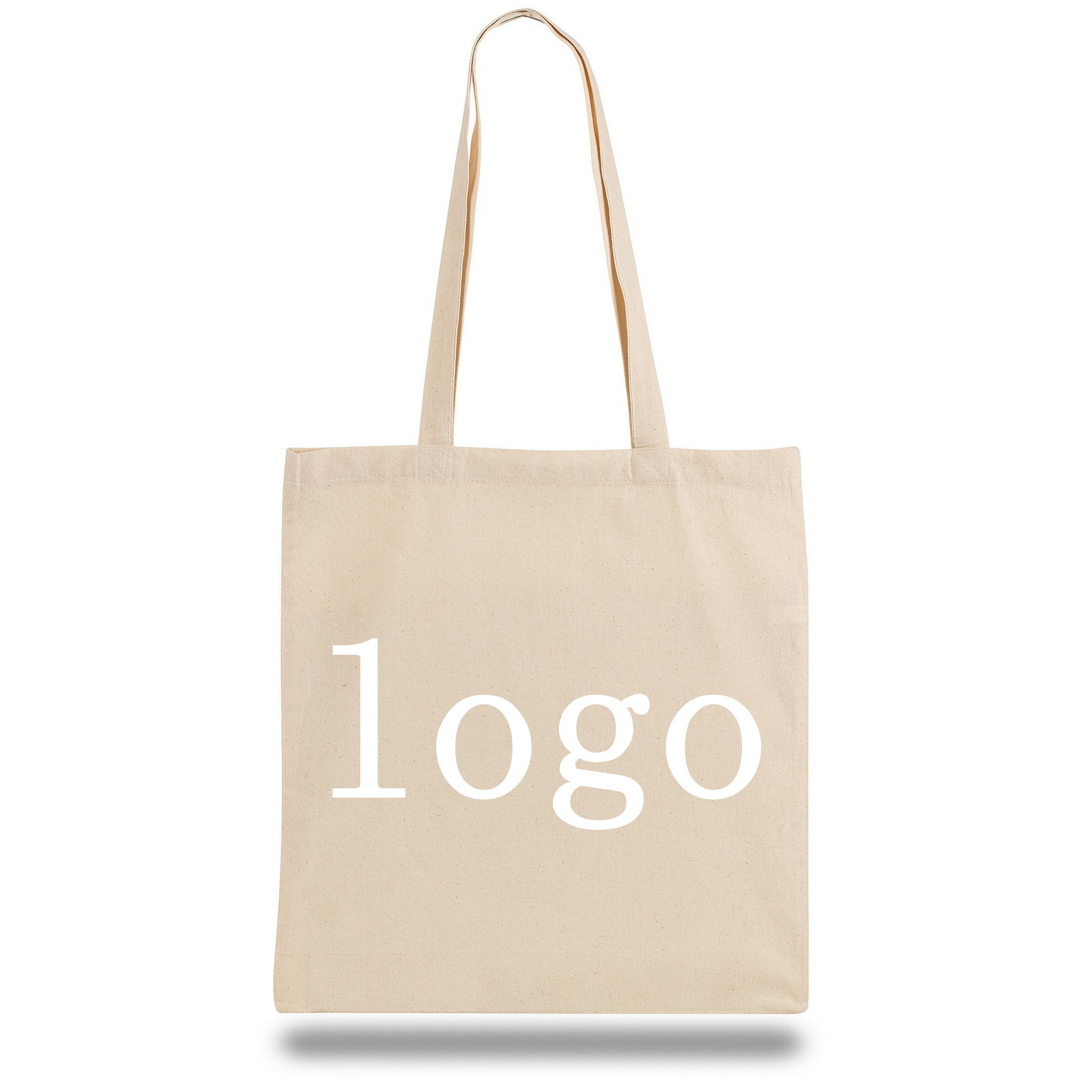 Cotton Canvas Tote Bags, custom tote bag with logo imprint 1