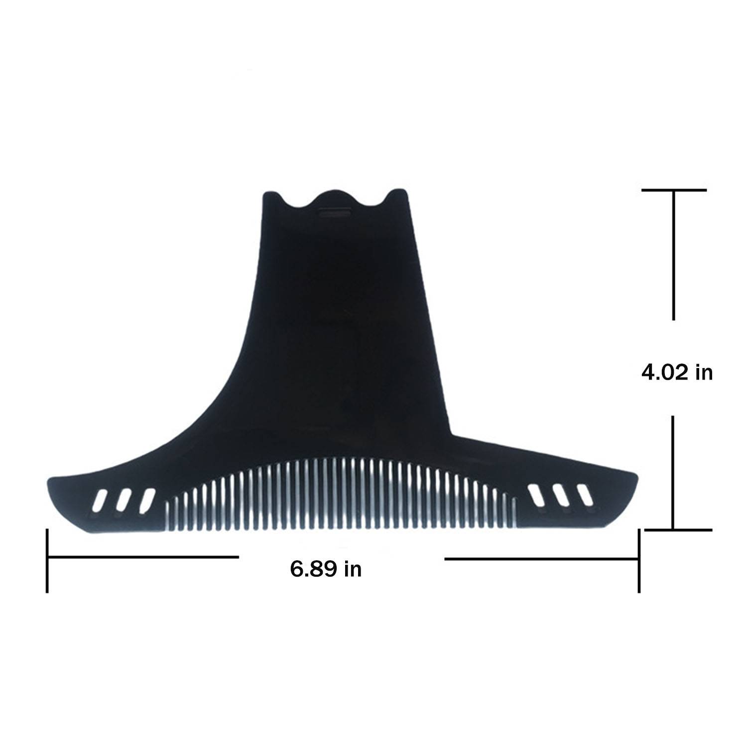 6 in 1 Smooth ABS Comb Beard Shaper for Men 3