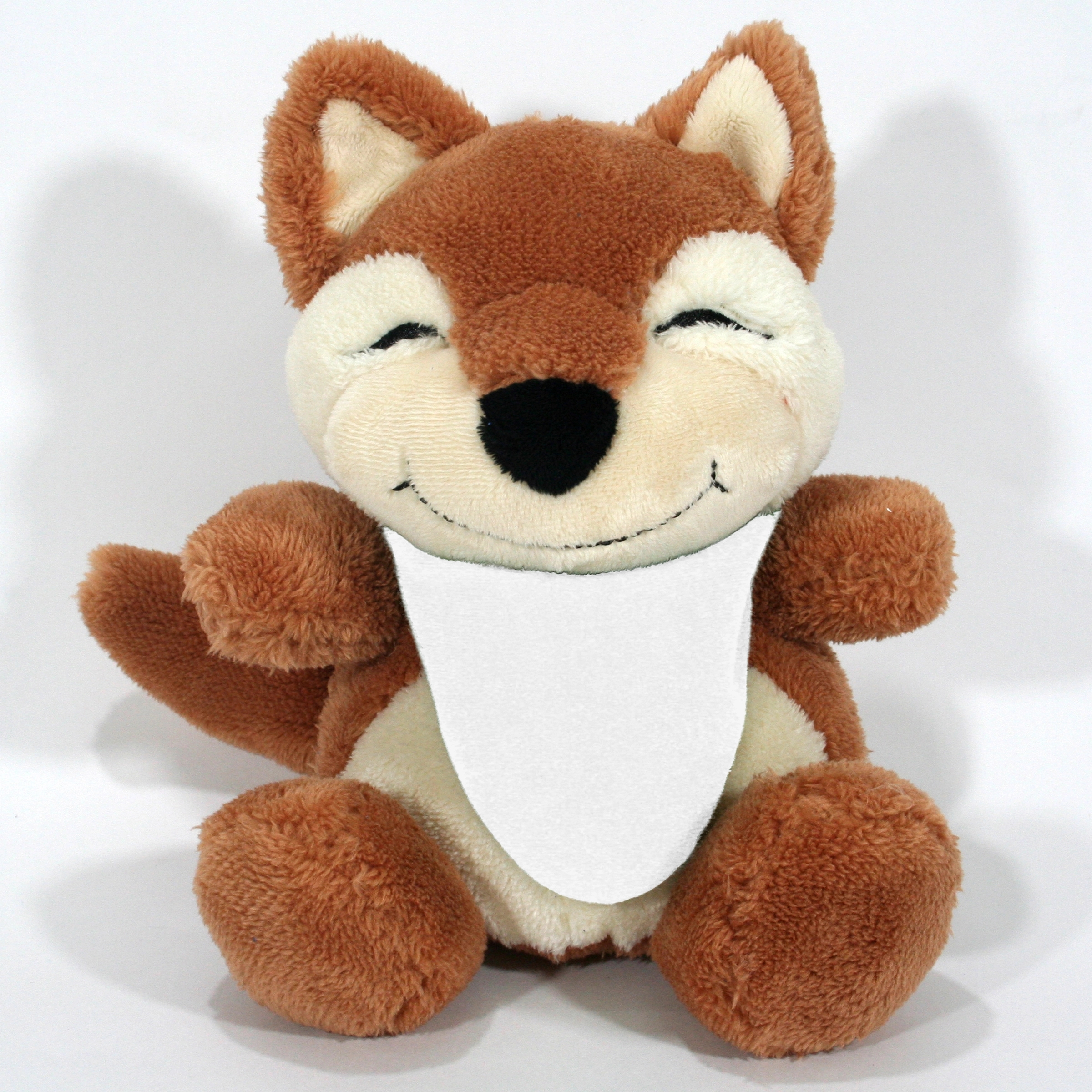 10" Smiling Faces Sitting Fox 16