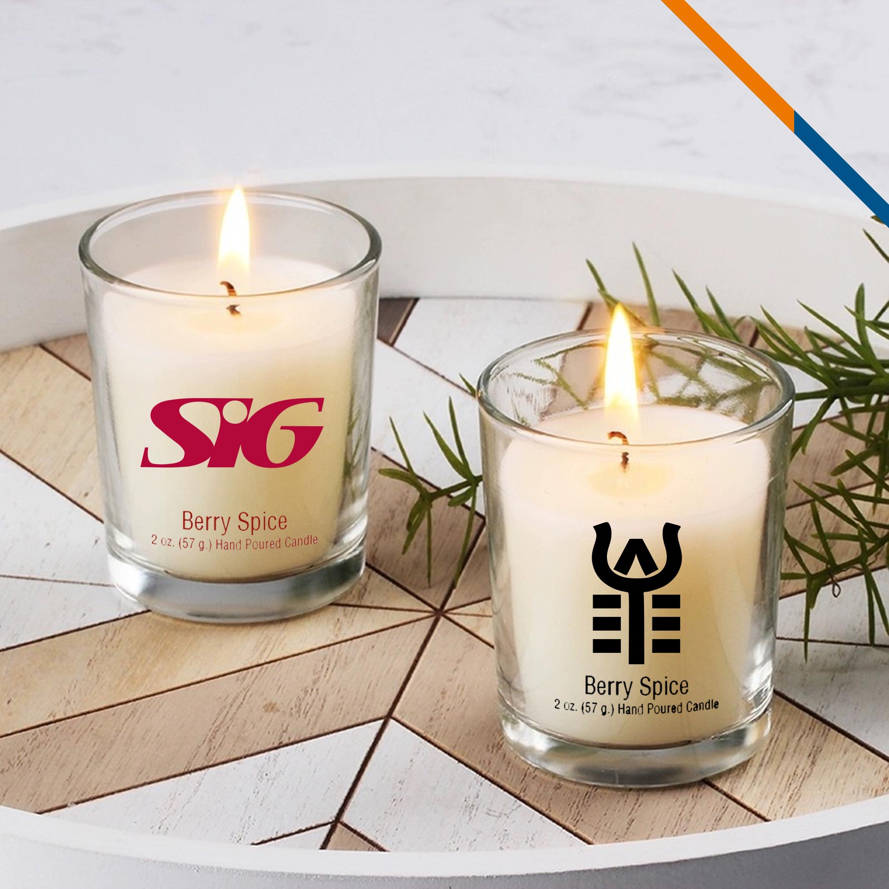 Wix Cardboard Gift Box Scented Votive Candle - 3 OZ. 7