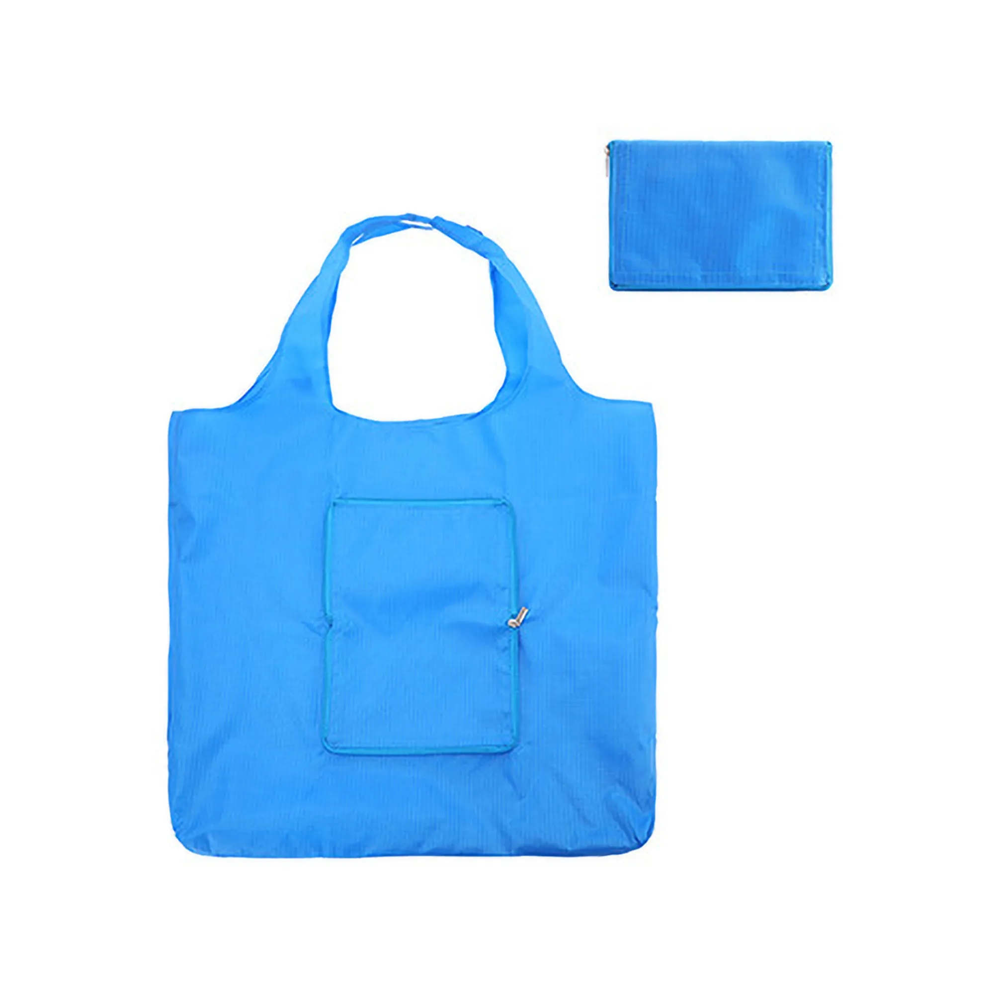 Portable Eco Tote Foldable Reinforced Shopping Bag Reusable 3