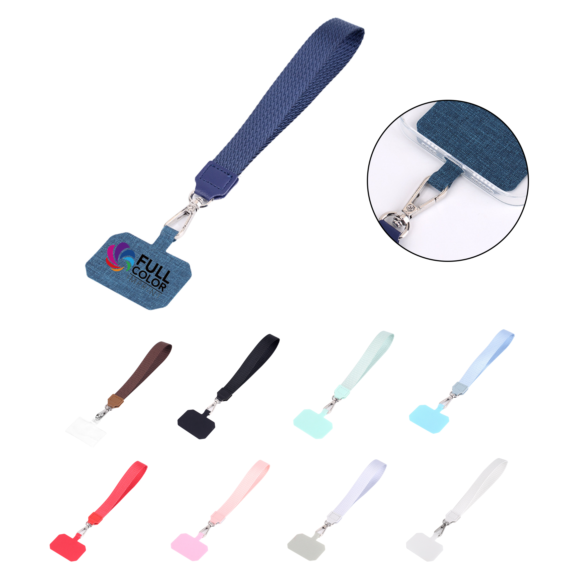 Full Color Nylon Universal Cell Phone Lanyard MOQ 50 2