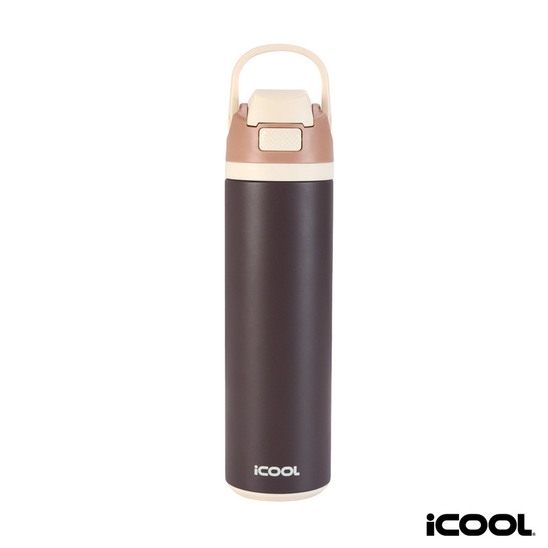 iCOOL® Manitou 24 oz. Double Wall, Recycled Stainless Steel Water Bottle 30