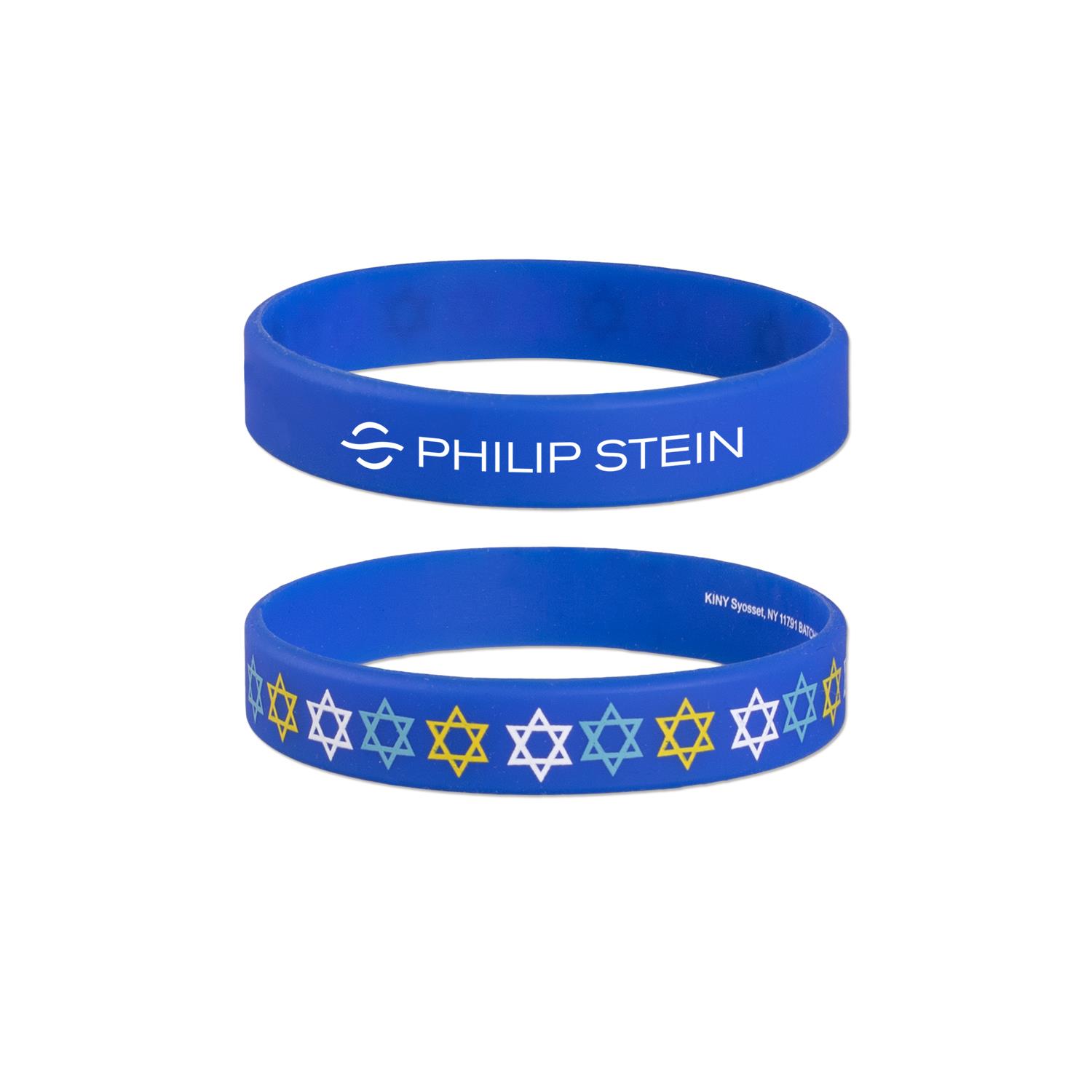 Hanukkah Silicone Wristband Bracelet