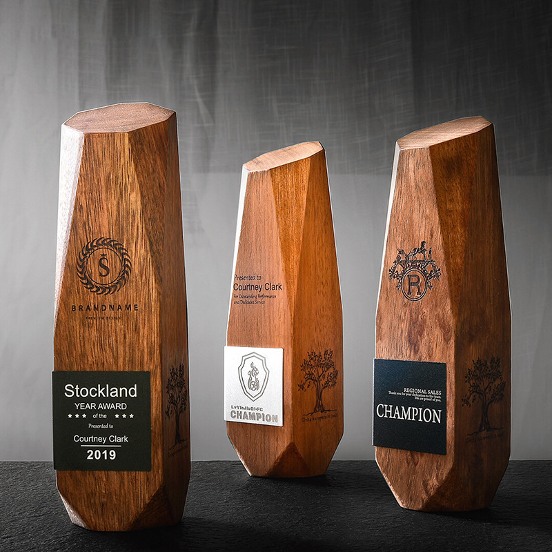 Wooden Trophy Handicraft Award 7