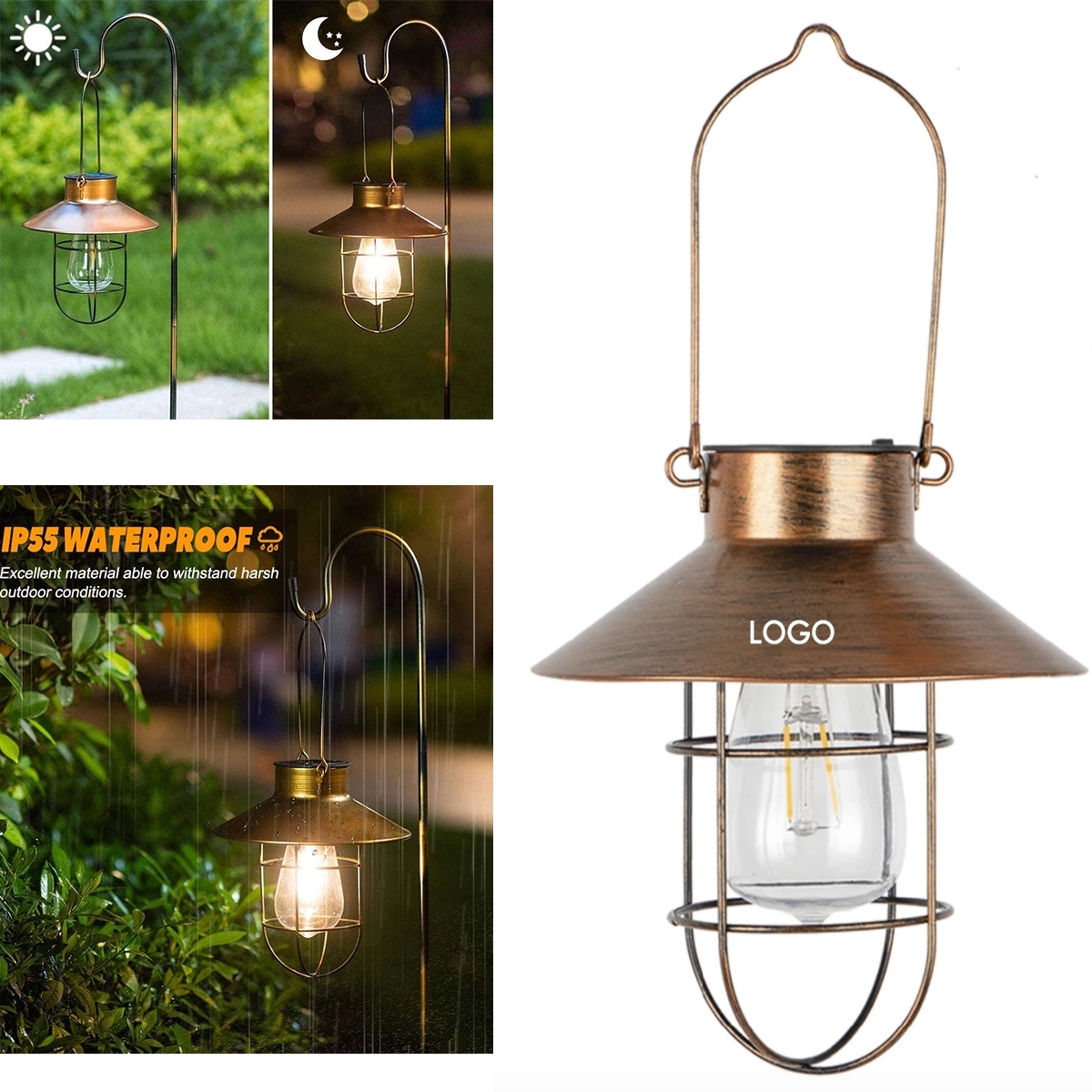 Hanging Solar Lights Shepherd Hook 2